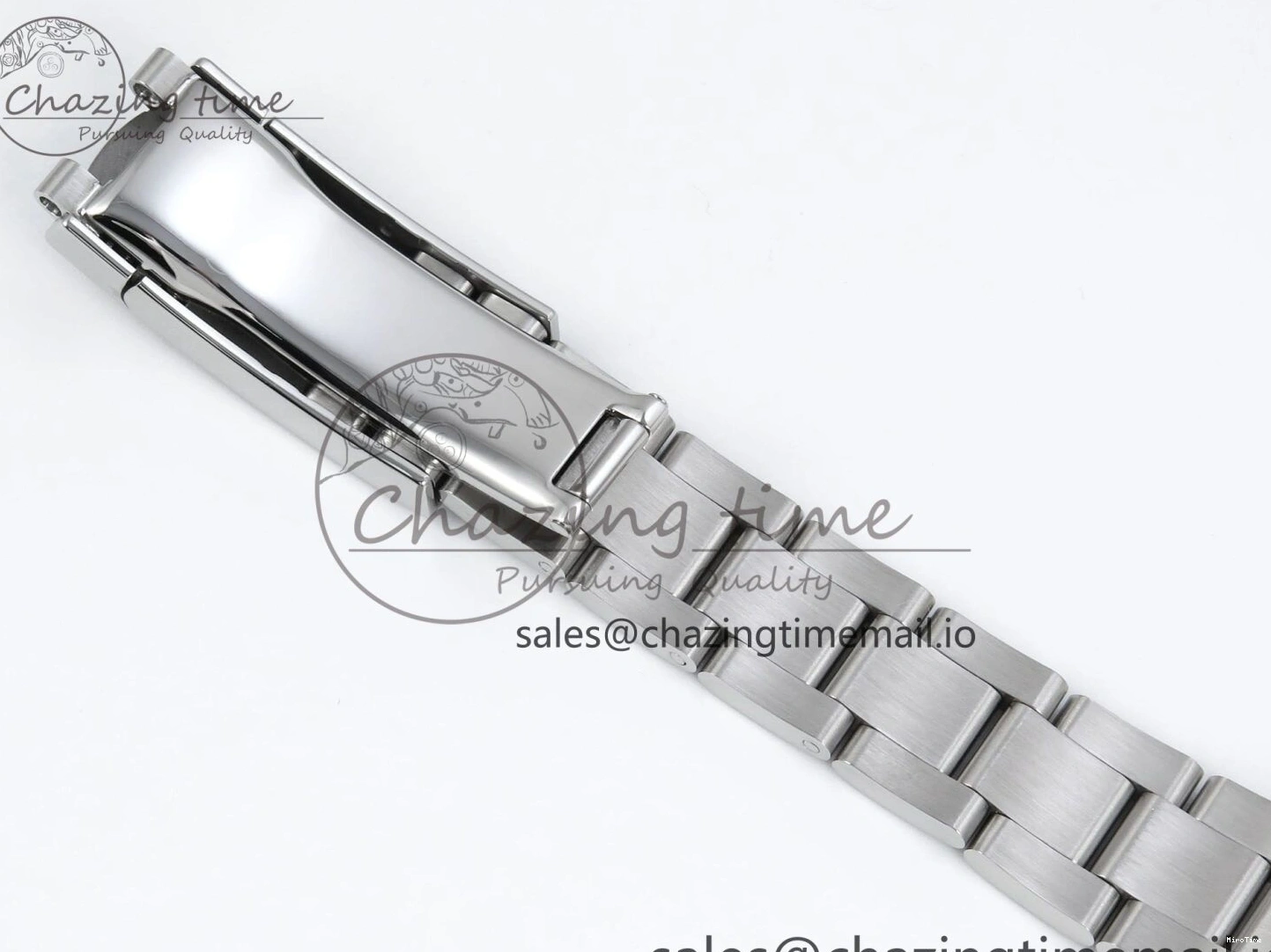 MiroTime 0421 TravelReady DateJust 31 278384RBR ARF 1:1 Best Edition 904L Steel Blue Diamonds Dial Diamonds Bezel on SS Oyster Bracelet ETA 434